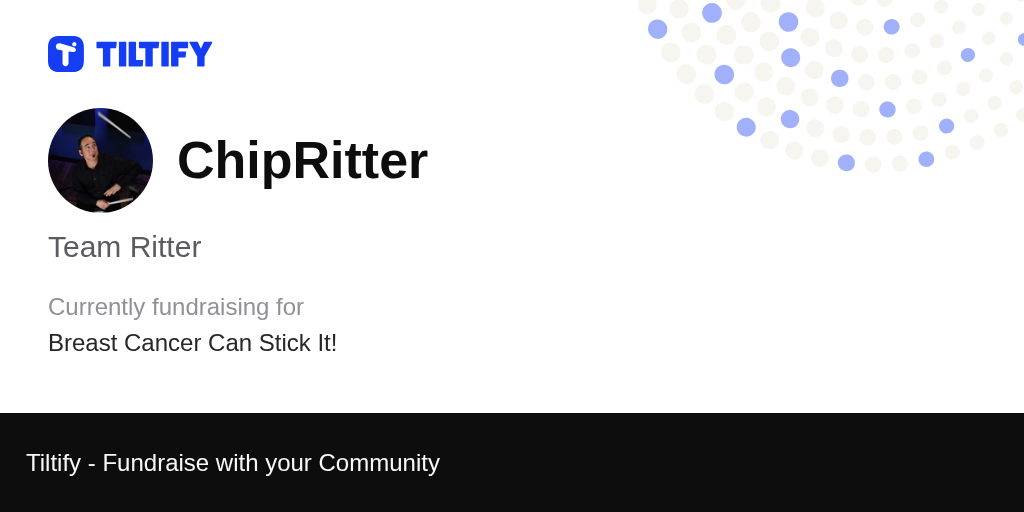 Tiltify - Team Ritter