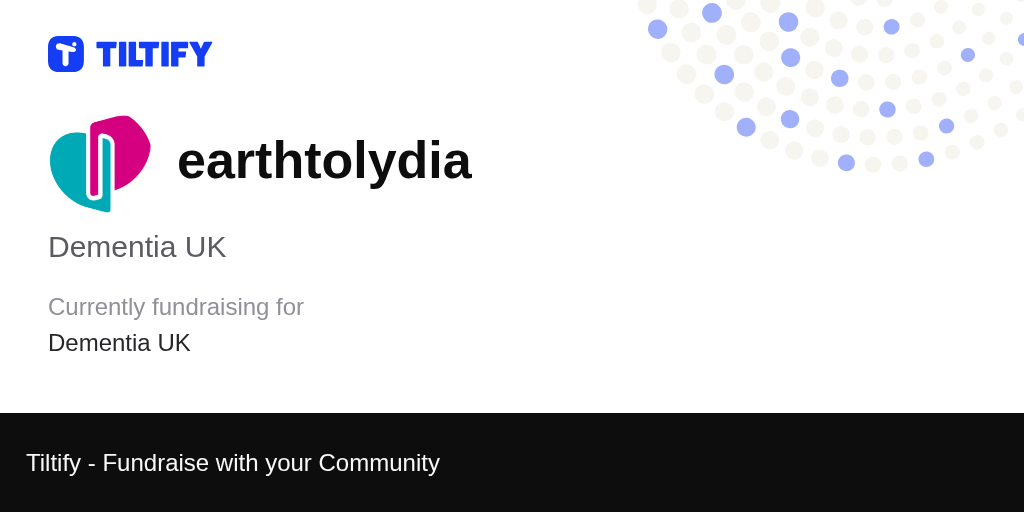 Tiltify Dementia UK