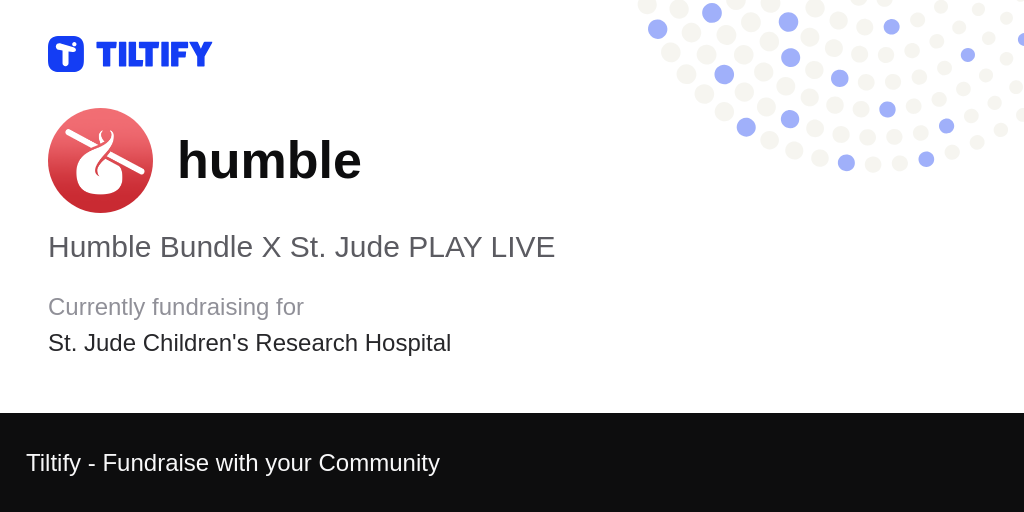 Humble Bundle - St. Jude Children's Research Hospital