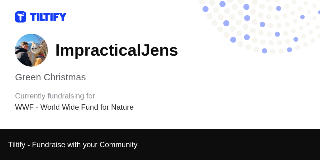Tiltify Green Christmas