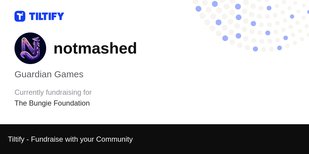 Tiltify - Guardian Games
