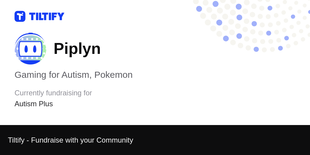 Tiltify - Gaming for Autism, Pokemon