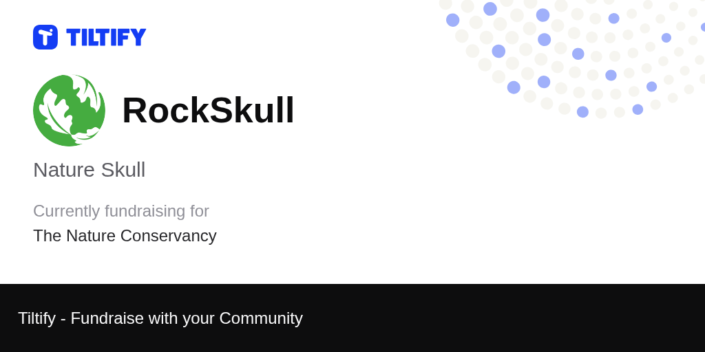 Tiltify - Nature Skull