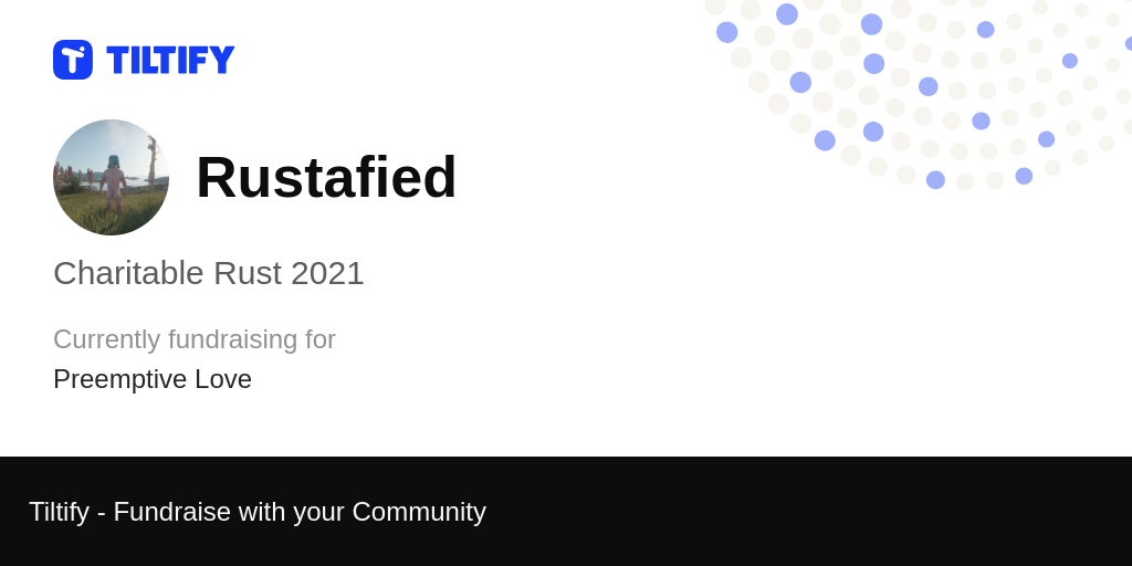 Charitable Rust 2021: Great success! — Rustafied