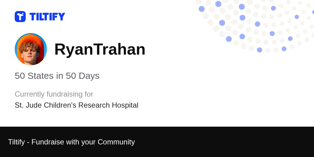 Tiltify - 50 States in 50 Days
