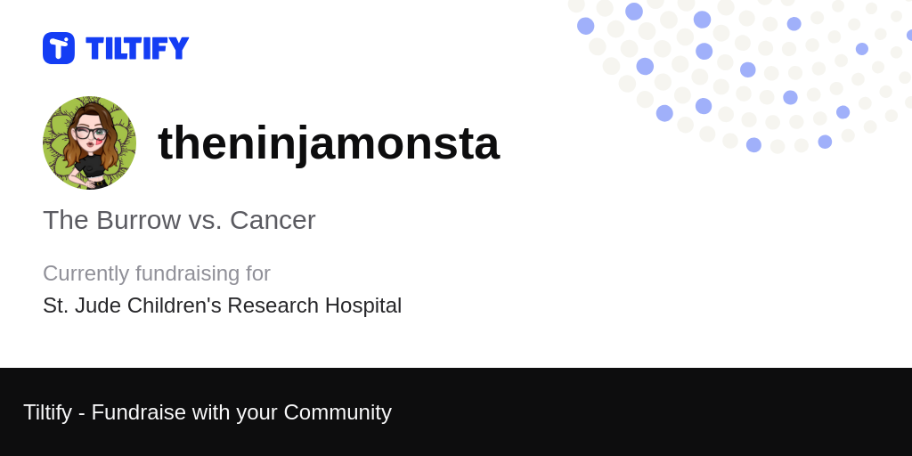Tiltify - The Burrow vs. Cancer