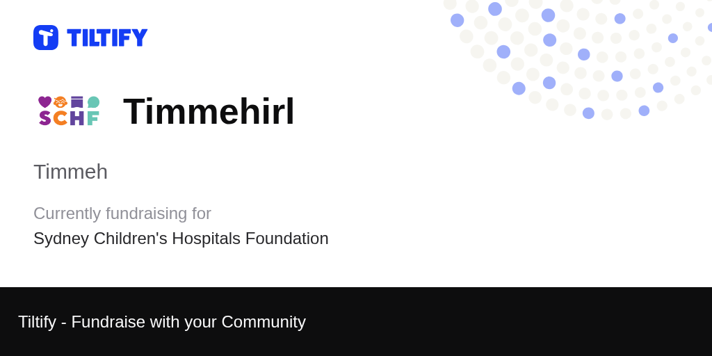 Tiltify - Timmeh