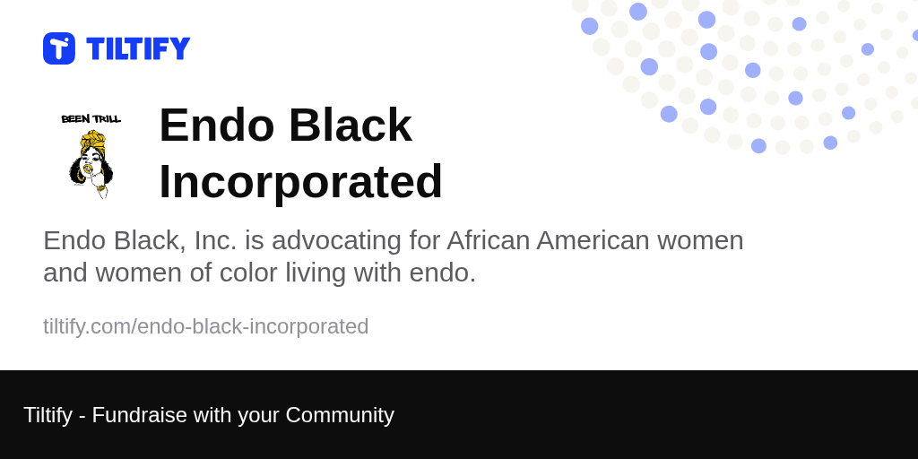 Tiltify Endo Black Incorporated