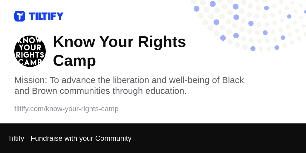 5 Years of Know Your Rights Camp