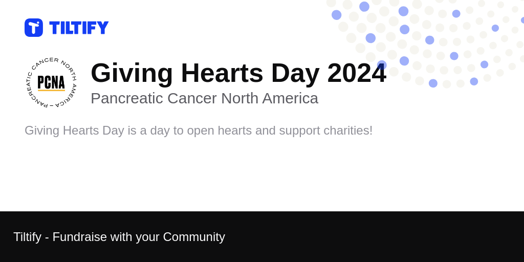 Tiltify Giving Hearts Day 2025