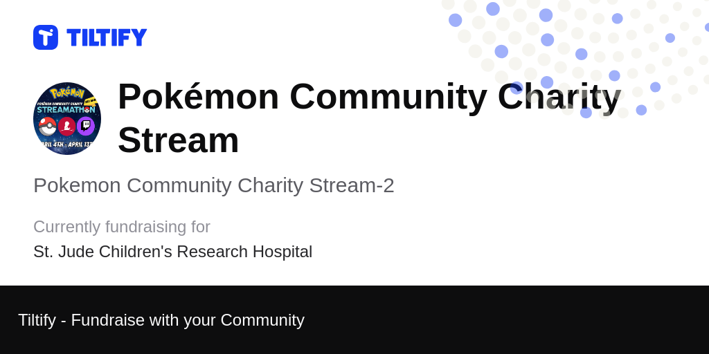 Tiltify - Pokemon Emerald Randomizer Charity Stream Extravaganza