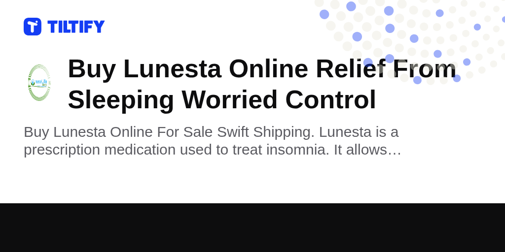 Lunesta online