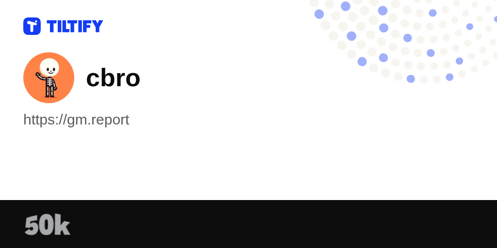 cbro on Tiltify