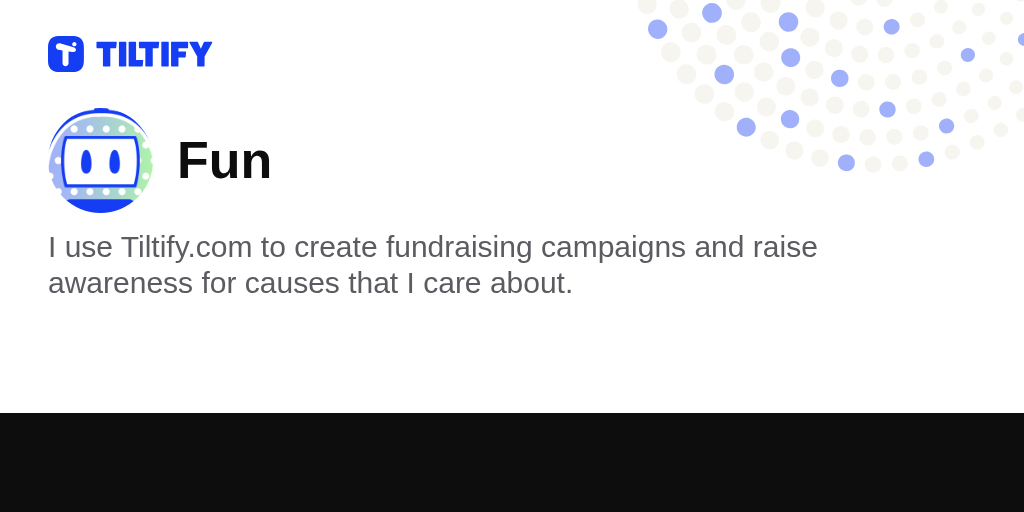 Fun on Tiltify
