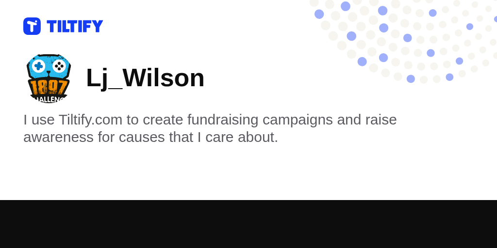 Lj Wilson On Tiltify