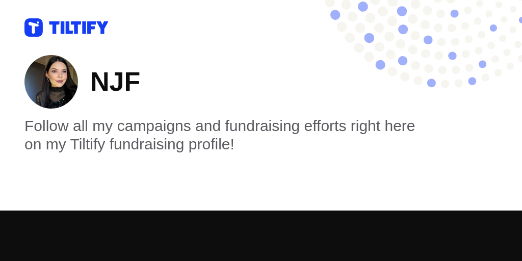 NJF on Tiltify