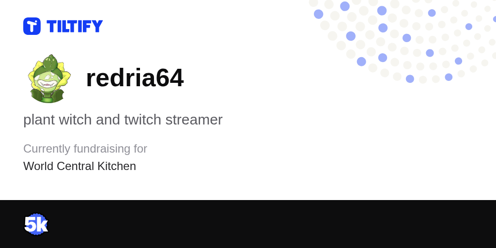 redria64 on Tiltify